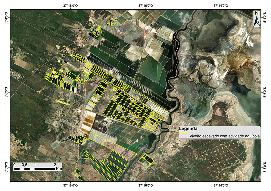 Imagem acima do mapeamento Mossoró, no Rio Grande do Norte. Imagem: Embrapa