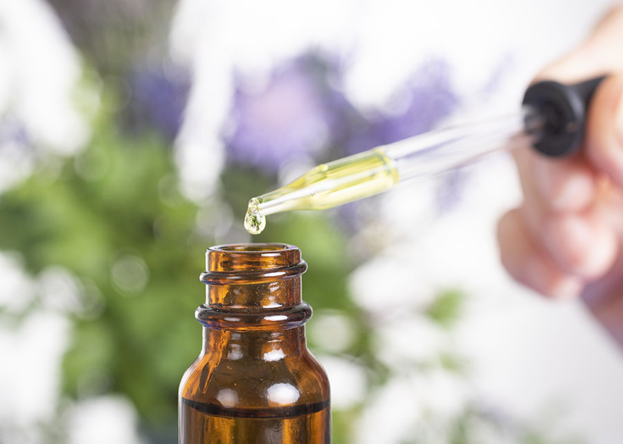 essential oils in studio