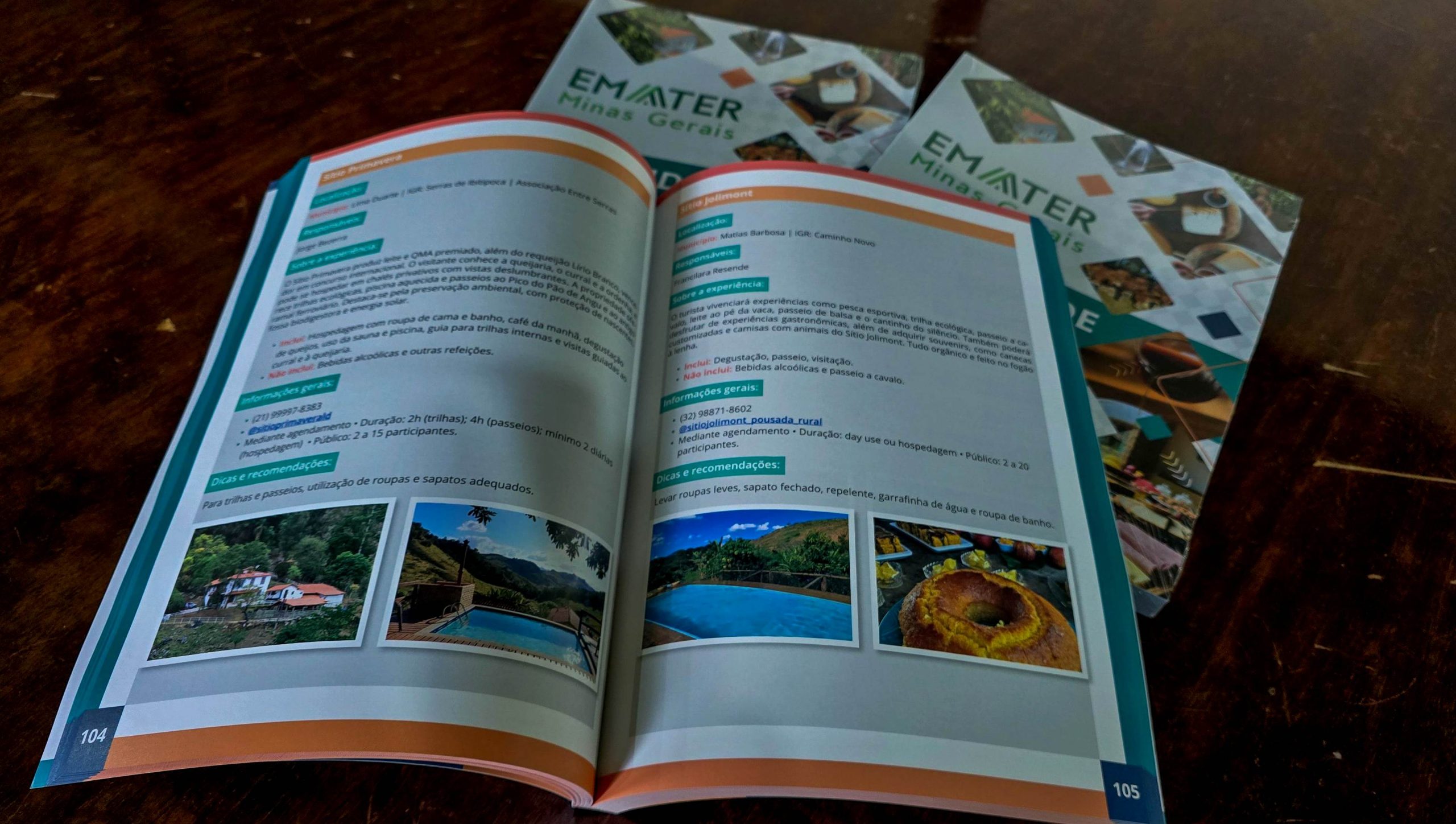 Novo catálogo de turismo rural tem informações de 266 empreendimentos