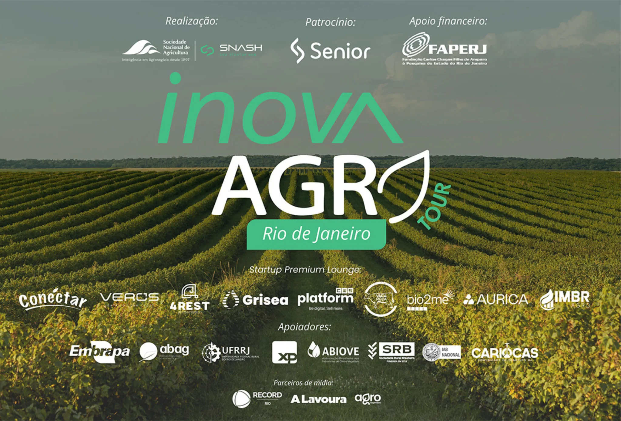 Inova Agro Tour 2026 reúne especialistas, startups e lideranças para debater o futuro da inovação no Agro