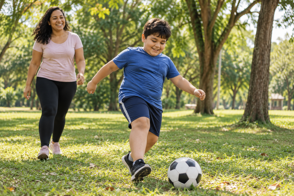 Obesidade infantil: prevenção começa com alimentação e hábitos de toda a família
